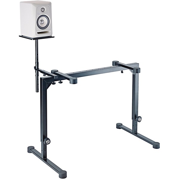 K&M 26749 Monitor Plate M Black