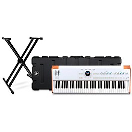 Arturia AstroLab Stage Keyboard With Roadrunner Jetway Hardshell Flight Case (PL4KD Keyboard Stand Included) 88 Key Package
