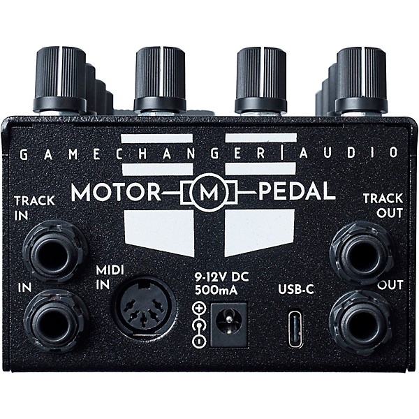 Gamechanger Audio Motor Pedal Electro-Mechanical Synth Pedal - Black