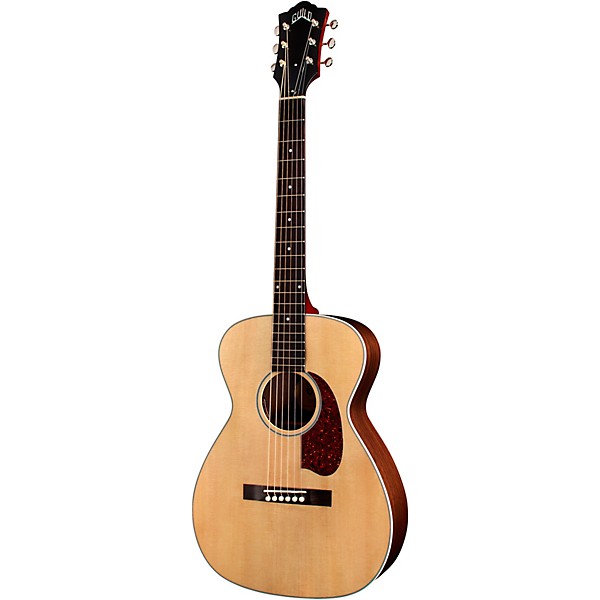 Guild M-50E Standard Concert Acoustic-Electric Guitar Natural