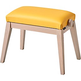 K&M 13941 European Beech Piano Bench Yellow