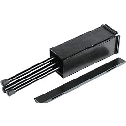 K&M 12125 Lightweight Orchestra Music Stand with Bag Black