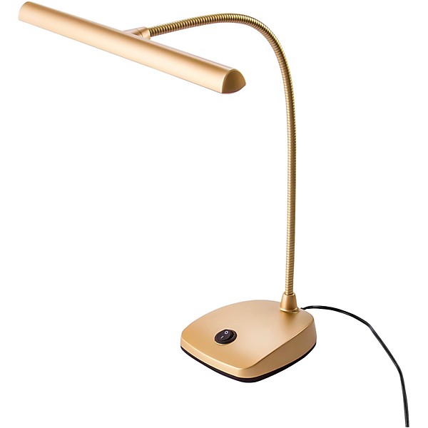 K&M 12297 LED Piano Lamp with Adjustable Gooseneck