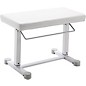 K&M 14080 Pneumatic Uplift Piano Bench White thumbnail