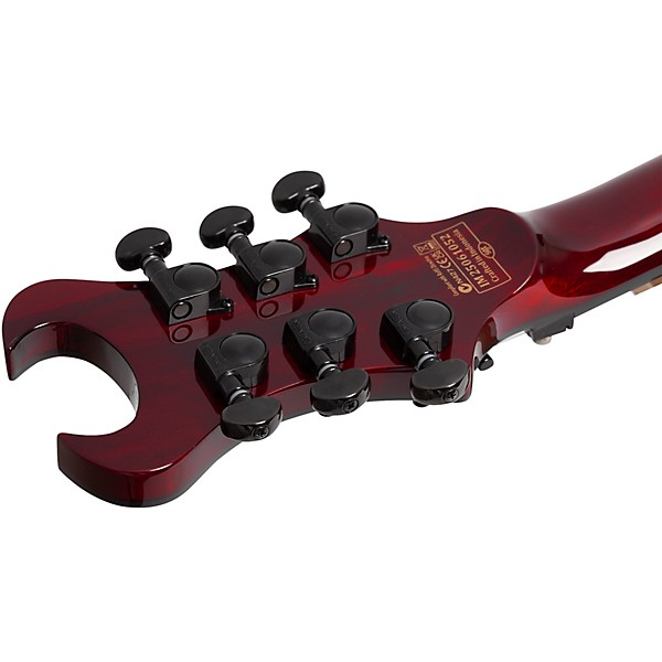 Schecter Guitar Research Synyster Gates Standard Plus Electric Guitar - Transparent Deep Red