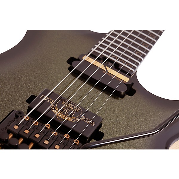 Schecter Guitar Research C-1 FR-S 50th Anniversary Electric Guitar - 50th Gold Burst