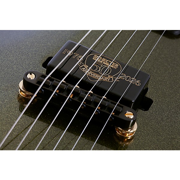 Schecter Guitar Research Tempest 50th Anniversary Electric Guitar - 50th Gold Burst