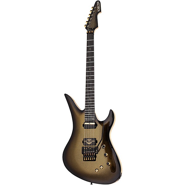Schecter Guitar Research Avenger FR-S 50th Anniversary Electric Guitar - 50th Gold Burst