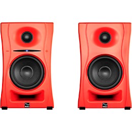 Kali Audio LP-UNF 4.5" 2-Way Powered Speaker Pair With Bluetooth - Red
