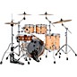 Mapex Saturn VI Fusion 4-Piece Shell Pack with 20" Bass Drum Exotic Natural Burl