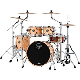 Mapex Saturn VI Fusion 4-Piece Shell Pack with 20" Bass Drum Exotic Natural Burl