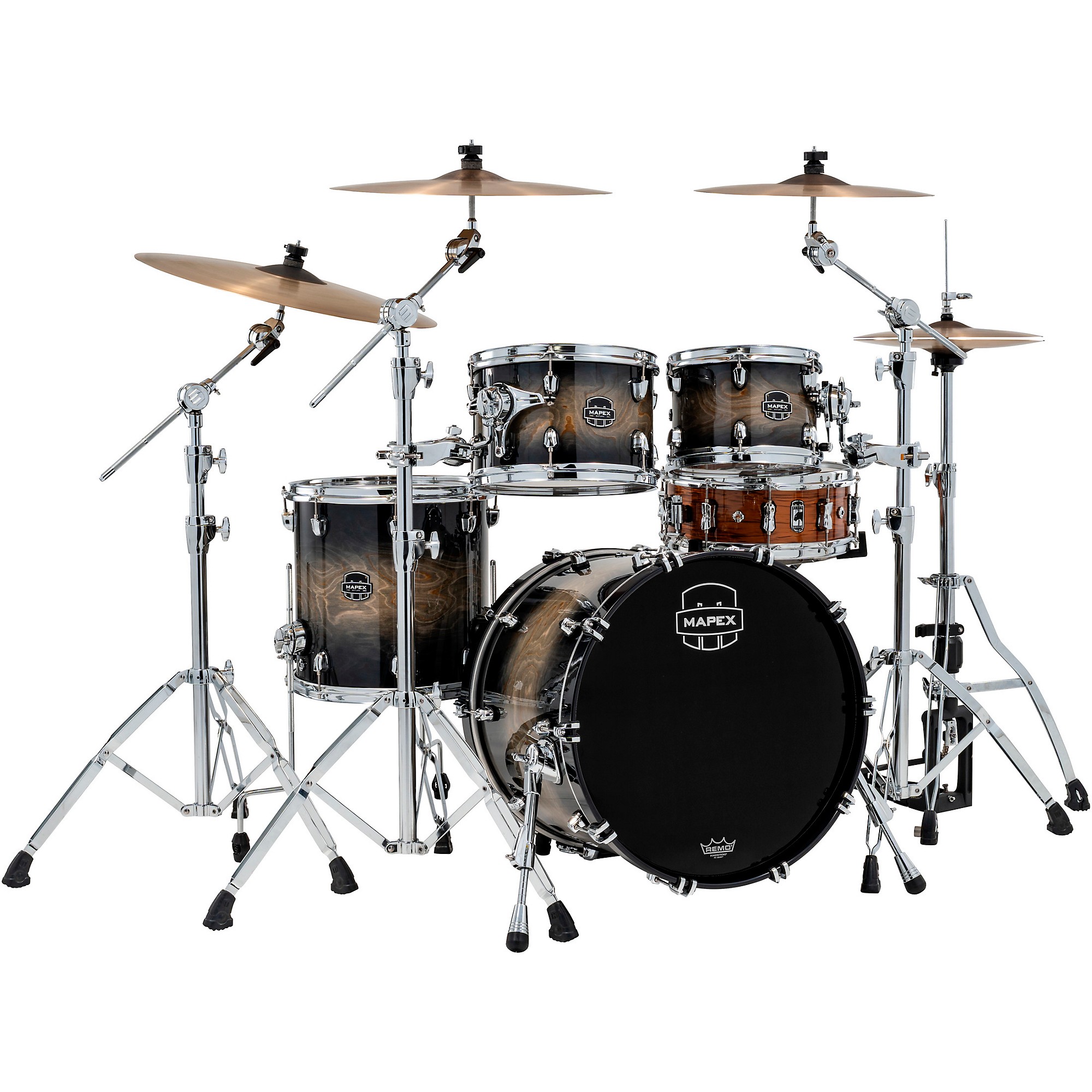 Mapex Saturn VI Fusion 4-Piece Shell Pack with 20