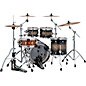 Mapex Saturn VI Fusion 4-Piece Shell Pack with 20" Bass Drum Black Ink Burst