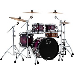 Mapex Saturn VI Fusion 4-Piece Shell Pack with 20" Bass Drum Royal Purple Burst