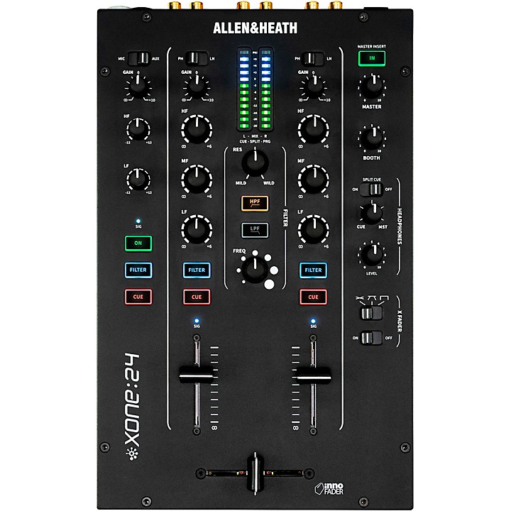 Pioneer DJ DJM-250MK2 2チャンネルDJミキサー 24年製 Pioneer DJ DJM-250MK2 2-Channel DJ Mixer With rekordbox | Guitar