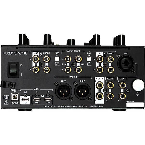 Allen & Heath XONE:24C 2+1 Channel Analogue DJ Mixer with Interface