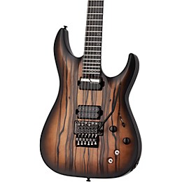Schecter Guitar Research C-1 FR-S Pale Moon Electric Guitar - Natural Satin with Black Burst
