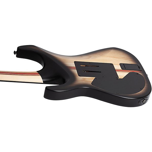 Schecter Guitar Research C-1 FR-S Pale Moon Electric Guitar - Natural Satin with Black Burst