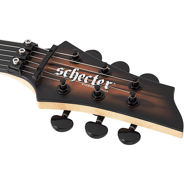 Schecter Guitar Research C-1 FR-S Pale Moon Electric Guitar - Natural Satin with Black Burst