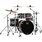Mapex Saturn VI Rock 4-Piece Shell Pack With 22" Bass Drum Black Ink Burst thumbnail
