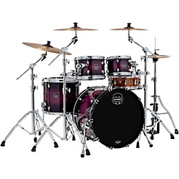 Mapex Saturn VI Rock 4-Piece Shell Pack With 22" Bass Drum Royal Purple Burst