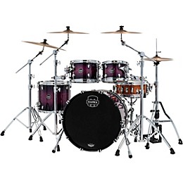 Mapex Saturn VI Rock 4-Piece Shell Pack With 22" Bass Drum Royal Purple Burst