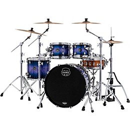 Mapex Saturn VI Rock 4-Piece Shell Pack With 22" Bass Drum Cobalt Burst