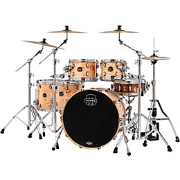 Mapex Saturn VI Studioease 5-Piece Shell Pack with 22" Bass Drum Exotic Natural Burl