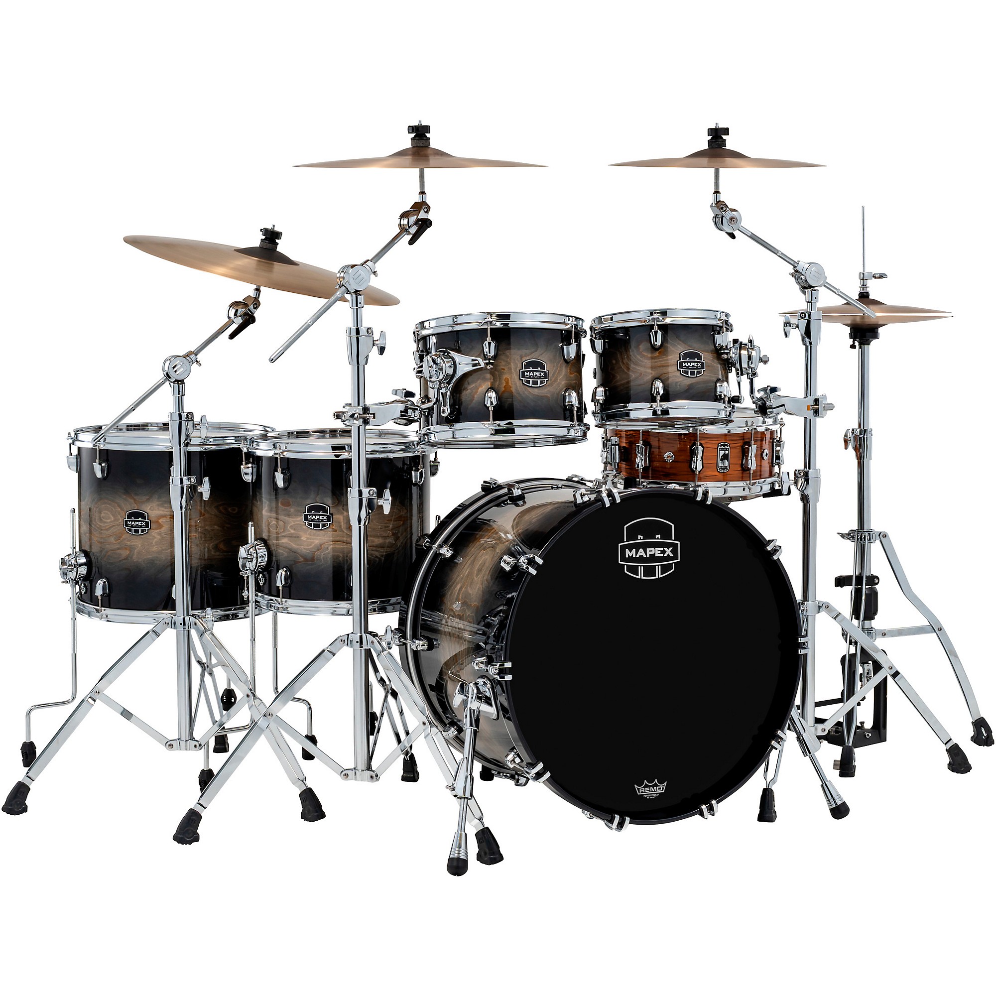 Mapex Saturn VI Studioease 5-Piece Shell Pack with 22