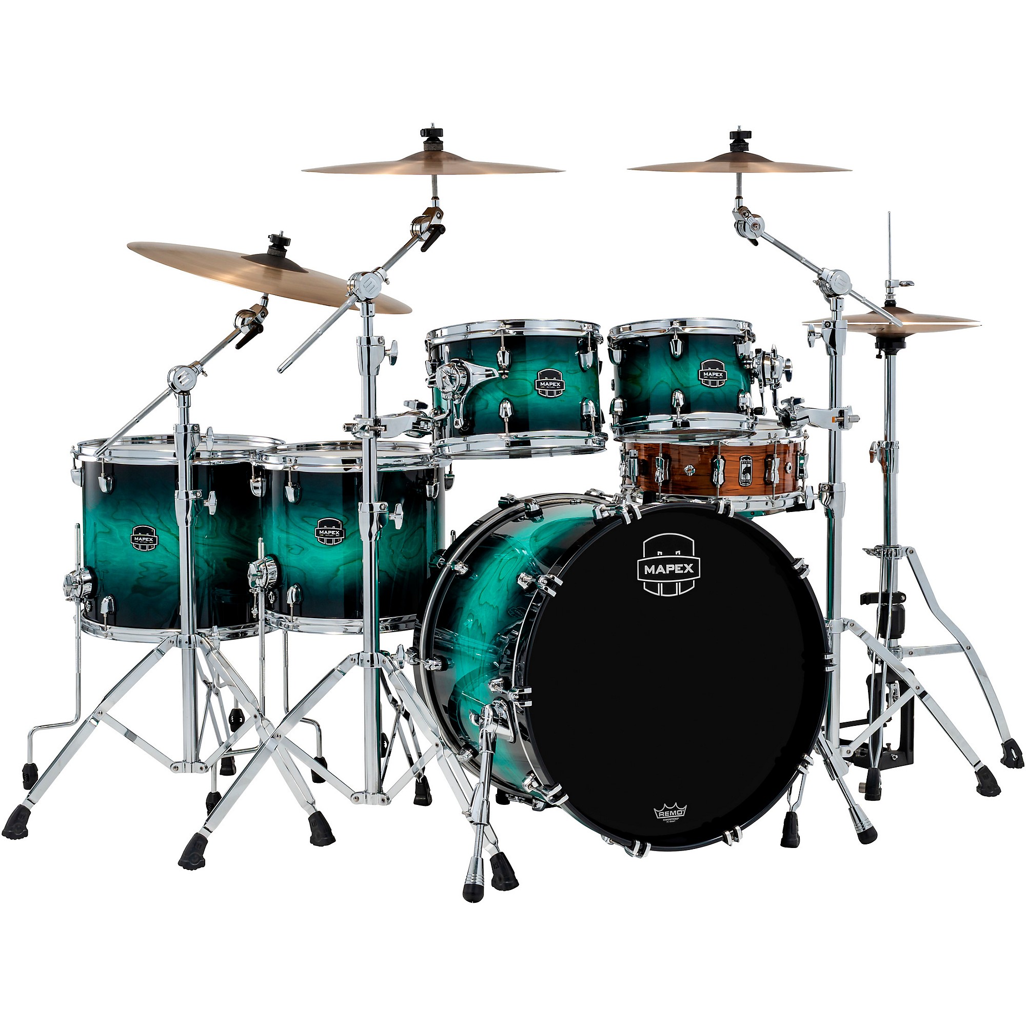 Mapex Saturn VI Studioease 5-Piece Shell Pack with 22