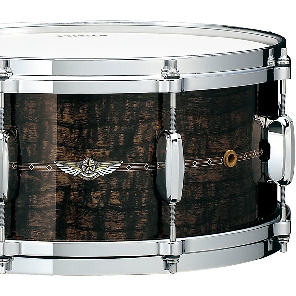 TAMA STAR Maple Snare Drum 14 x 6.5 in. Charcoal Brown Paraiso