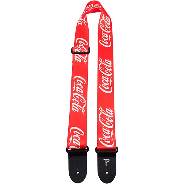 Perri's Coca Cola Classic Polyester Guitar Strap 2 in.