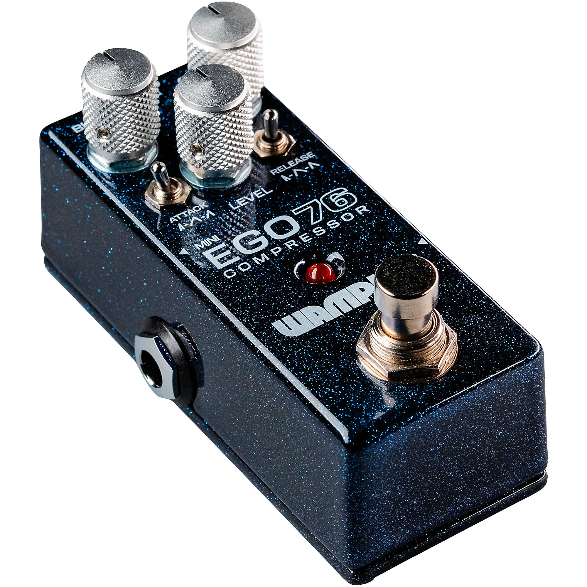 Wampler Mini Ego 76 Compressor Effects Pedal Blue Sparkle | Guitar