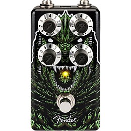 Fender Godzilla Distortion Pedal - Black and Green
