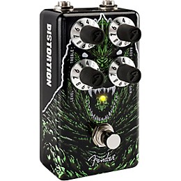 Fender Godzilla Distortion Pedal - Black and Green