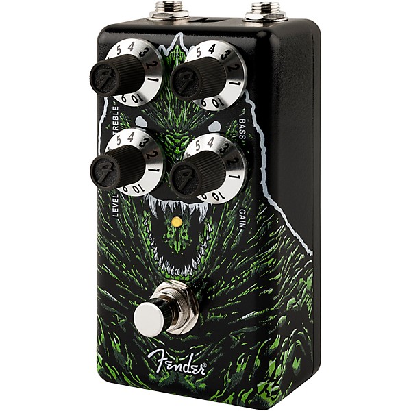Fender Godzilla Distortion Pedal - Black and Green
