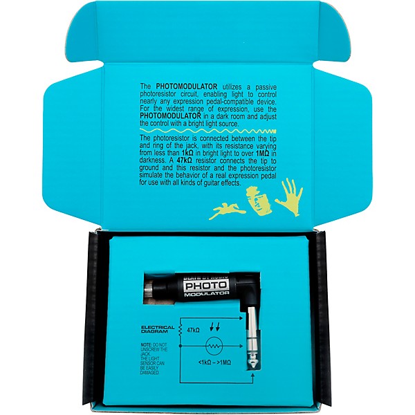 Death By Audio Photo Modulator Pedal Expression Controller - Black