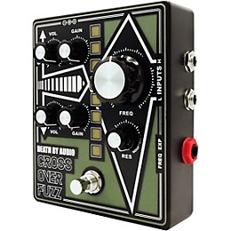 Death By Audio Crossover Fuzz Pedal - Black and Green