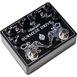 Bad Cat Burmese Drive Dual Vintage Overdrive Effects Pedal - Black