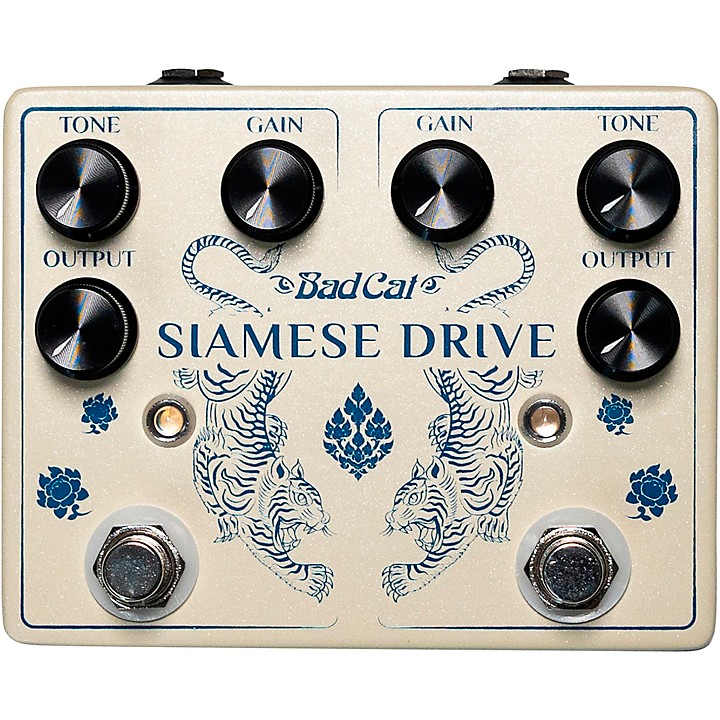 Bad Cat Siamese Drive Dual Harmonic Overdrive Effects Pedal