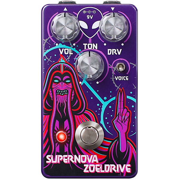 Interstellar Audio Machines Supernova Zoeldrive Tweed Drive Pedal - Purple