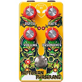 Interstellar Audio Machines Neptunian Phaserange Four Stage Phaser Modulation Effects Pedal - Yellow