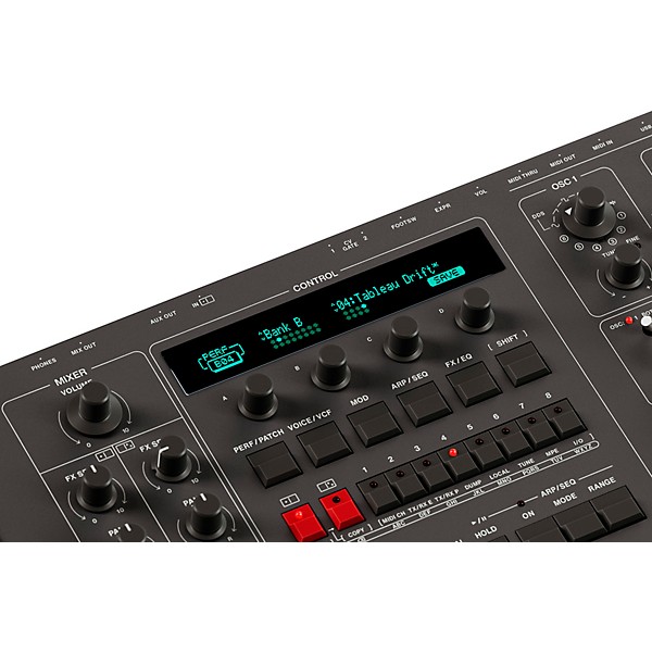 UDO Audio DMNO Polyphonic Hybrid Keyboard Synthesizer Black