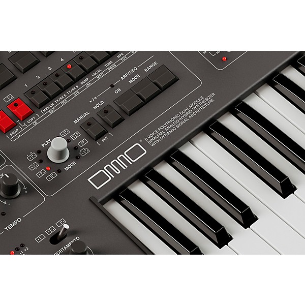 UDO Audio DMNO Polyphonic Hybrid Keyboard Synthesizer Black