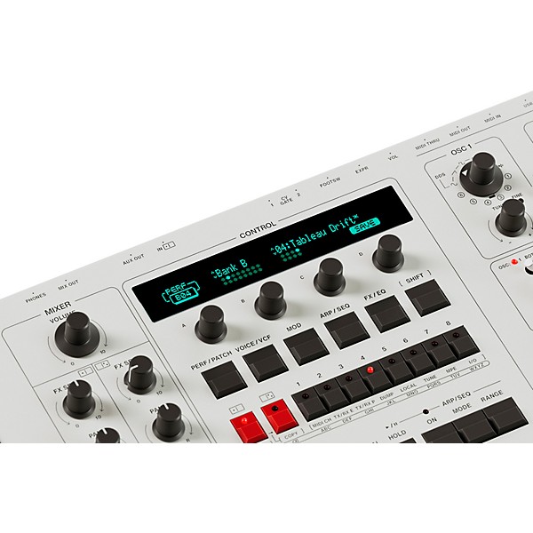 UDO Audio DMNO Polyphonic Hybrid Keyboard Synthesizer White