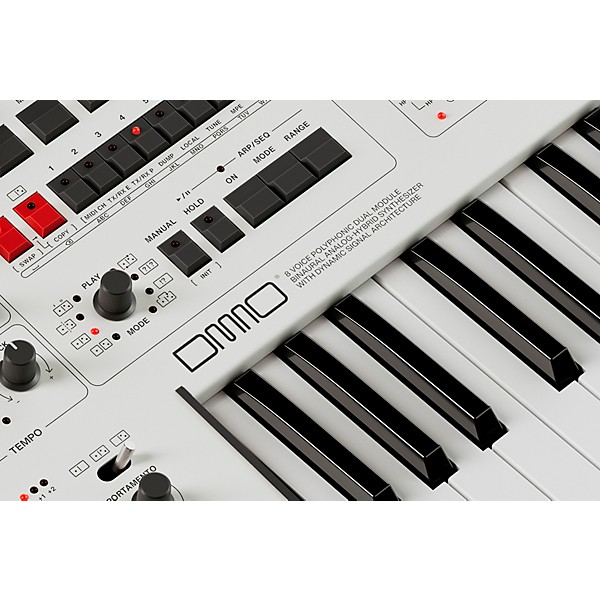 UDO Audio DMNO Polyphonic Hybrid Keyboard Synthesizer White