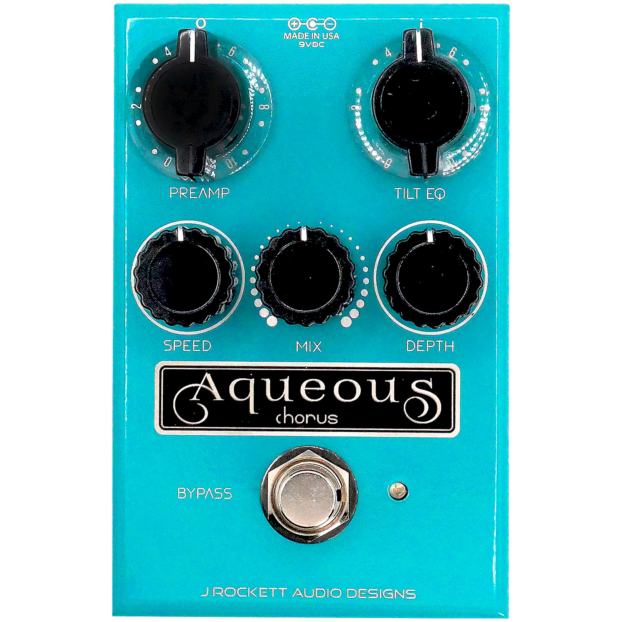 J.Rockett Audio Designs Aqueous Chorus Pedal - Turquoise | Guitar