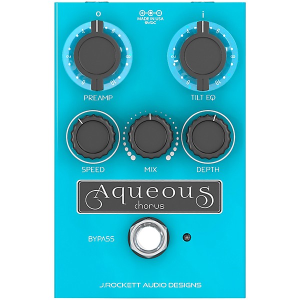 J. Rockett Audio Designs Aqueous Chorus Pedal - Turquoise