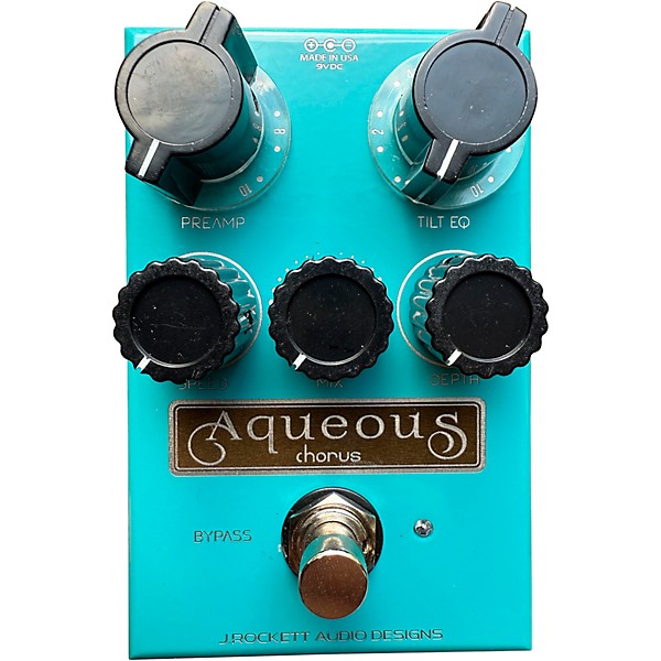 J. Rockett Audio Designs Aqueous Chorus Pedal - Turquoise