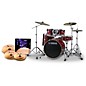 Yamaha Stage Custom Birch 5-Piece Shell Pack With I Series Essentials Plus Cymbal Pack Cranberry Red thumbnail